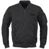 Jaqueta de Motociclismo RS Taichi Respirável CE Air Flight Tamanho G, Primavera/Verão, Malha, Stretch, Proteções Embutidas, Jaqueta MA-1, RSJ351, PRETO,