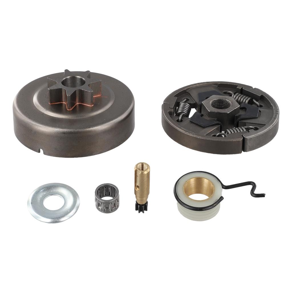 Für MS250 Für SL 025 OEM Ersatz-Kupplungstrommel-Kit Kettensägen-Zubehör Ersatzteile 7-Zahn-Kupplung Enthalten