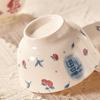 BAILOCK Happy Fortune Ceramic Dinnerware Set (6-Piece)
