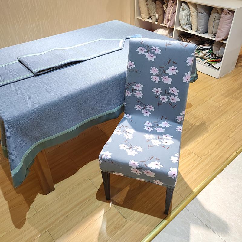 Milk-Silk Fabric Chair Cover Durable Eco-Friendly Odorless Decorative Elastic Seat Cover Home Hotel Wedding Universal Seat Cover