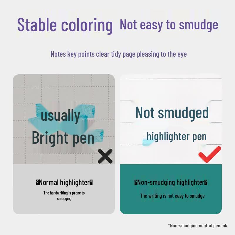 Deli Double-Ended Highlighter Pen Set
