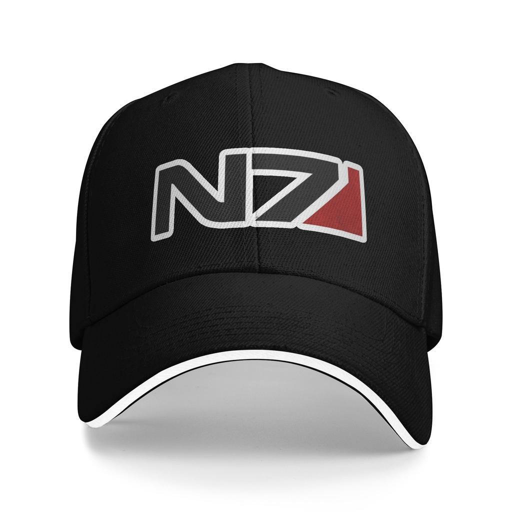 Mass Effect N NorUnisexdy Baseball Caps Retro Sandwich Cap Unisex Adjustable Caps Hat Outdoor