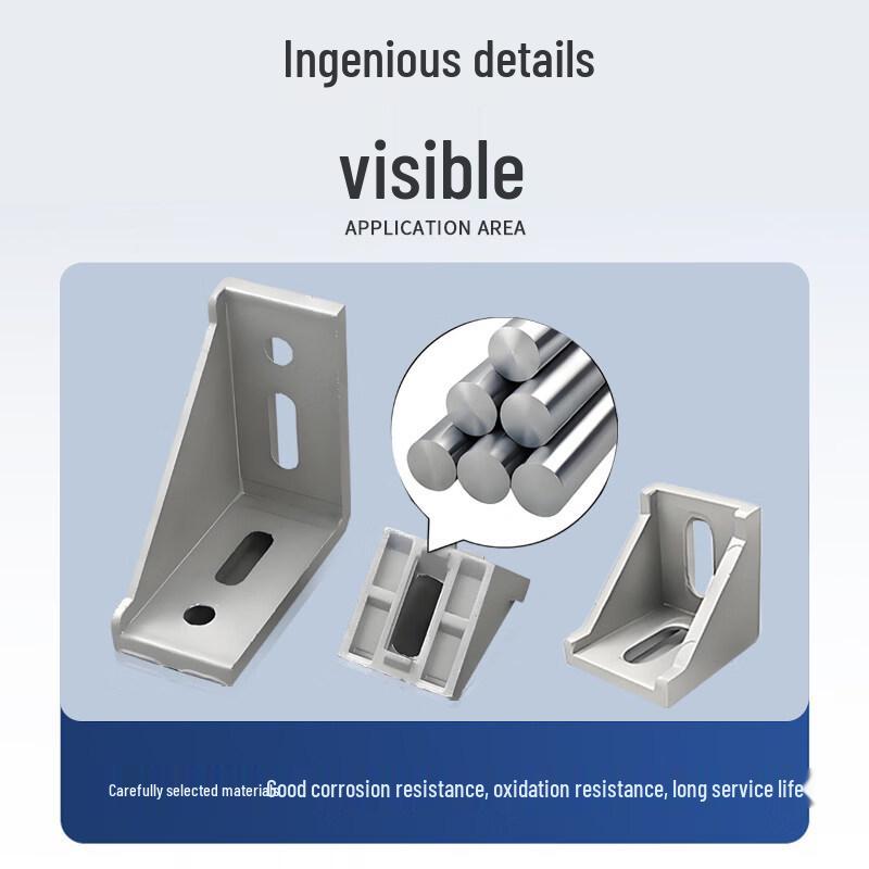 Aluminum Extrusion Right Angle Corner Bracket