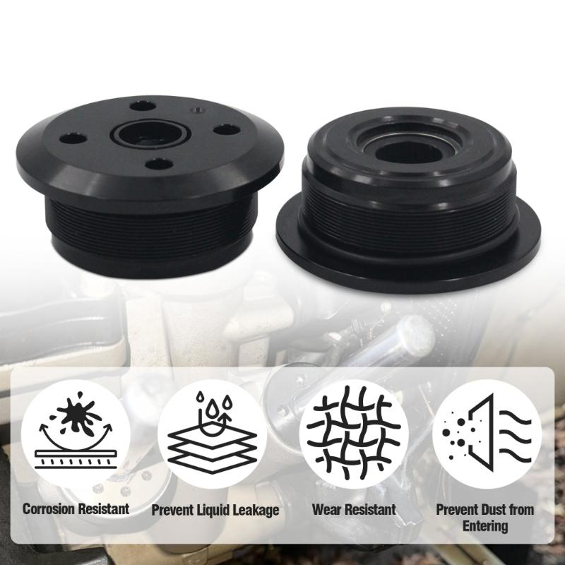Outboard Trim Cylinder Seal Covers, 2-Piece Direct-Replacement Set Referencing Part Numbers 8M0118299 and 896157A01 for Engines