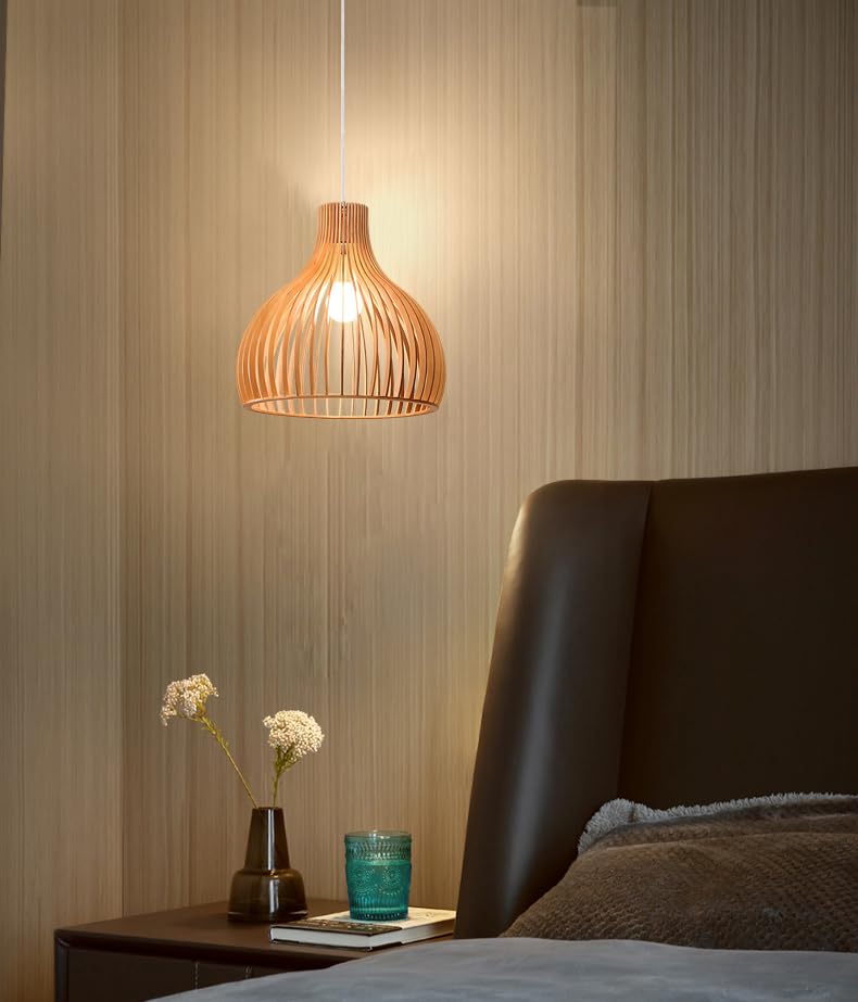 KY LEE Pendant Asian Onion Japanese Asian Japanese Ceiling Pendant Japanese Style Pendant Stylish Ceiling LED Bali Asian Asian Ceiling Light, Design,