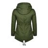 Men Winter Warm Hooded Zip Thick Solid Fleece Coat Outwear Wind Jacket