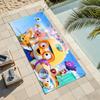 Cartoon P-Pororo-S Cute Towel Shower Sauna Travel Spa Quick Dry Gym Accessories Soft Large Beach Towels