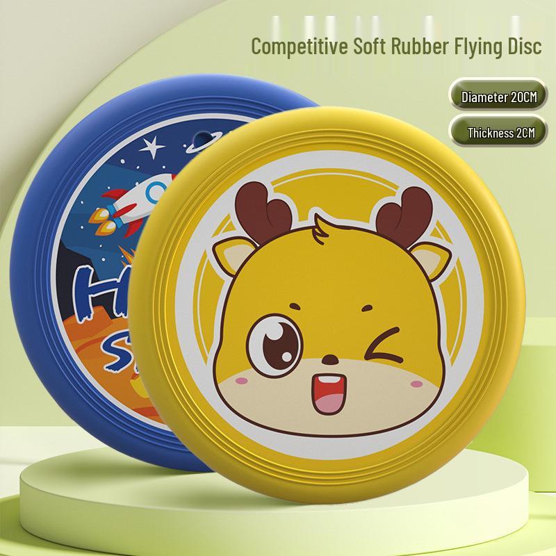 Soft Boomerang Frisbee for Kids - Fun Outdoor Flying Disc Toy