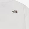 The North Face White Label Signature Short Sleeve Round Tee White Nt7ur26j