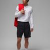 Jordan Logo Print Lace-Up Mid-Rise Sports Shorts Men Shorts Black AO1387-010