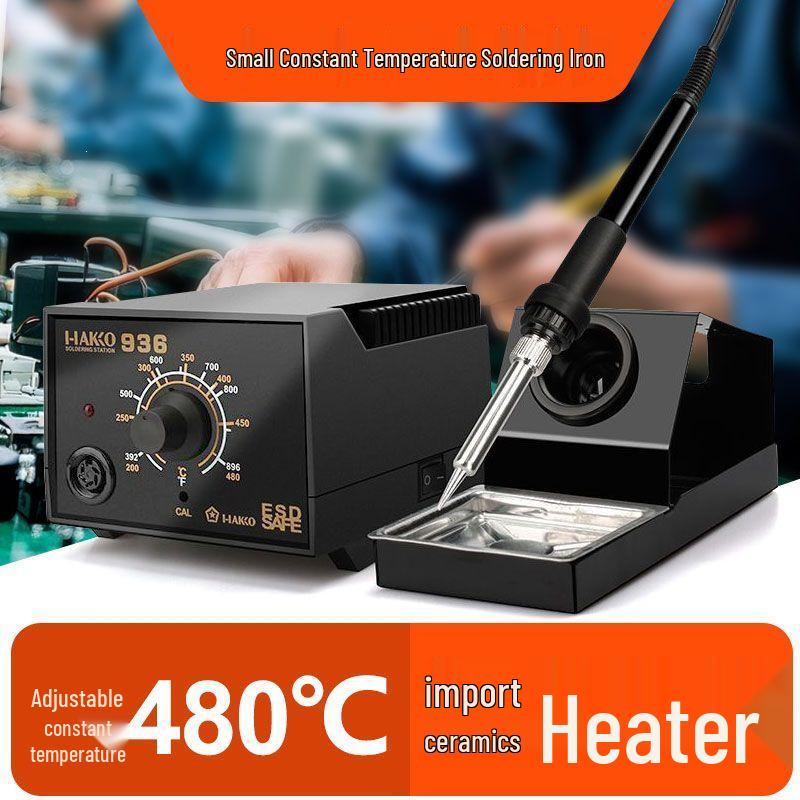 936 Adjustable Temperature Electric Soldering Iron Set - 60W Industrial Maintenance Welding Station