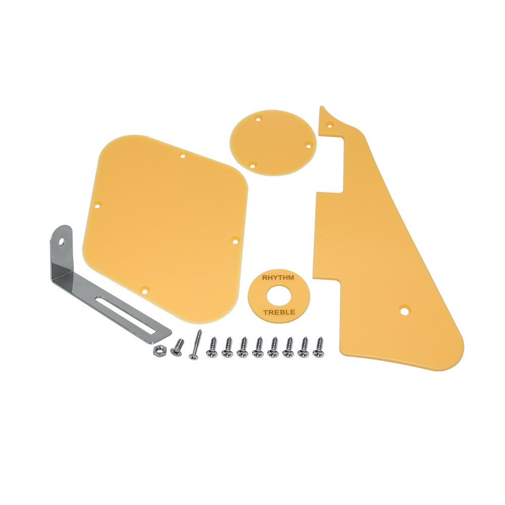 Electric Guitar Accessory Set: LP Front & Back Protective Wiring Cover Plates