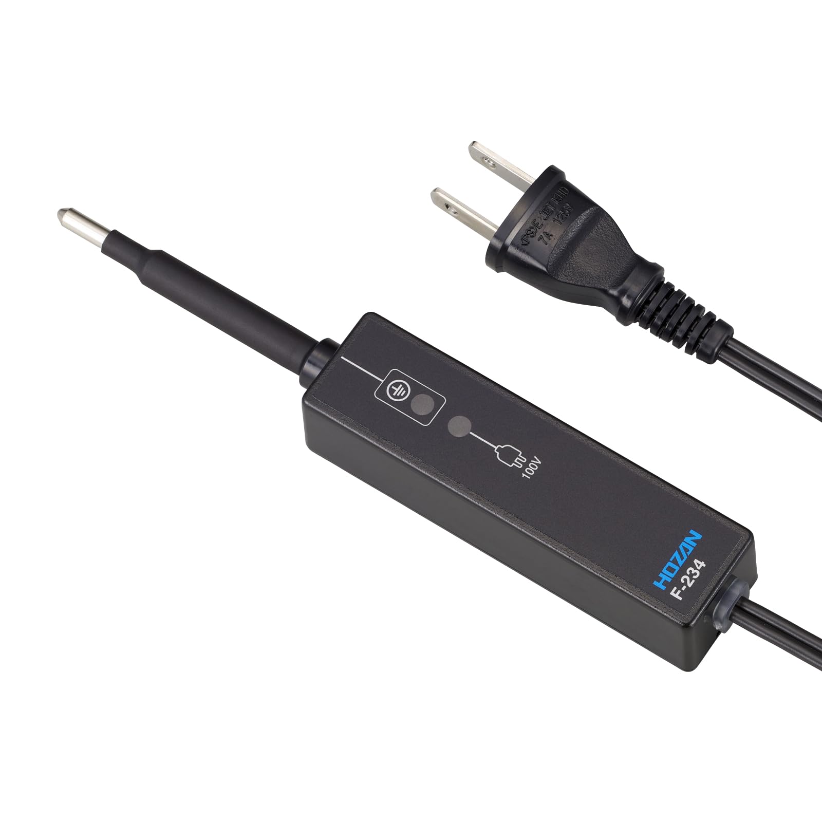 

HOZAN Earth Line Checker Checks the effectiveness of EPA ground equipment and EBP Just touch it with the tip Earth connection inspection F-234