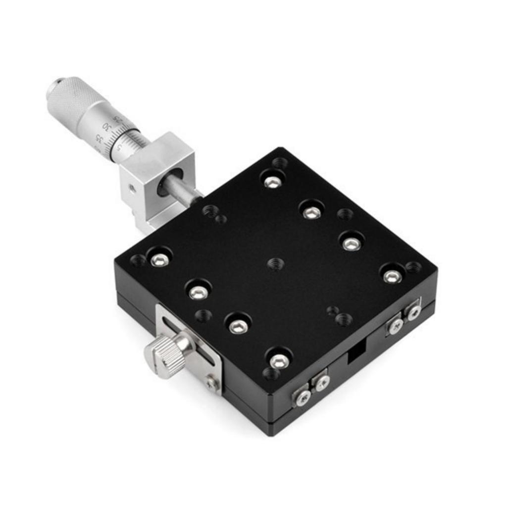 Compact Manual Sliding Stage Smooth Displacement Platform Long-Lasting