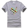 80s Cassette Tape Pencil 1980s Retro Vintage Throwback Music TShirt Men Clothing Vintage T Shirt Camisetas