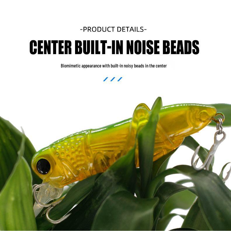 Grasshopper Surface Lure: 3g-9g Bionic Insect Bait for Carp, Silver Carp, Mandarin Fish, and Culter.