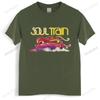 Men O-neck Tshirt Fashion Brand T-shirt Black New New Vintage Soul Train Don Cornelius Rap Hip Hop Men's Black T-Shirt Euro Size