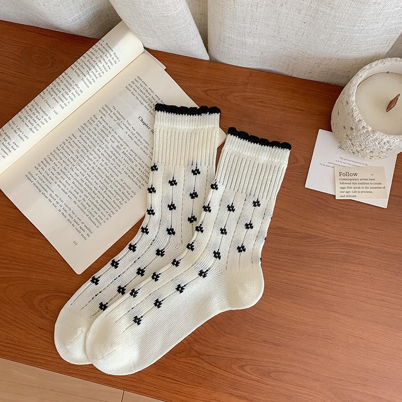 

Белые носки для женщин, летние, тонкие носки до середины икры, сетчатые, дышащие, антибактериальные, махровые длинные носки 1 pair