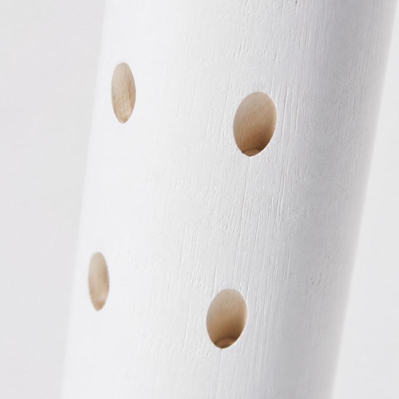 60-Hole Wooden Confection Display Stand Set, Two Screw-Fastened Displays for Positioning Stick-Mounted Candy in a Vertical Arrangement