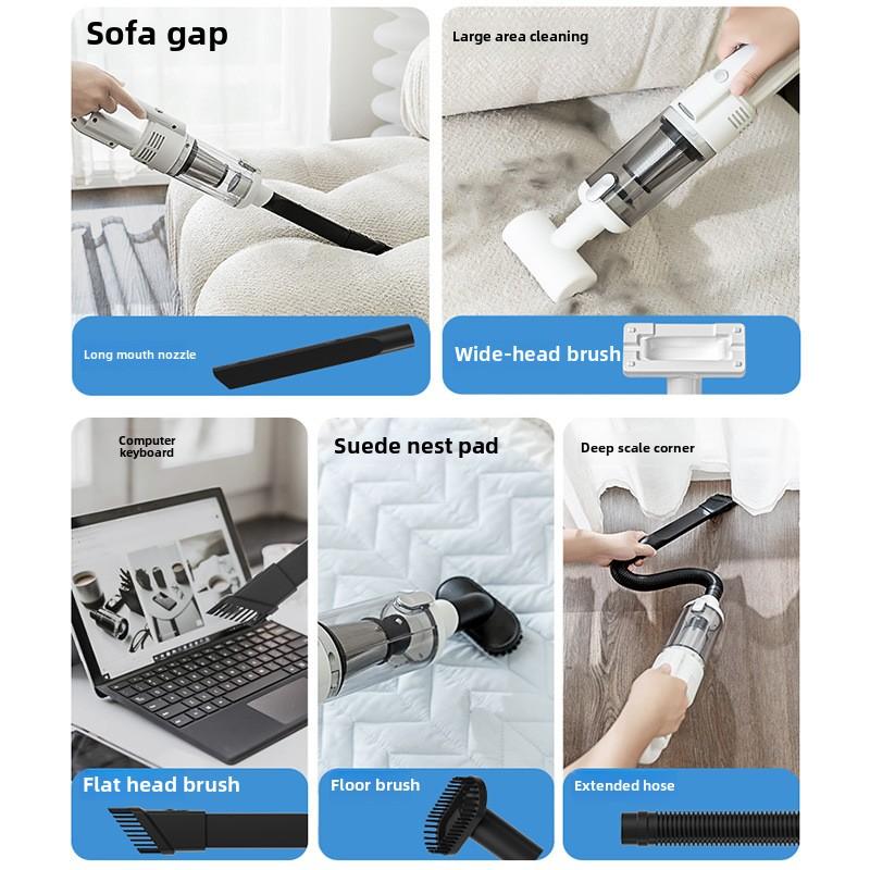 Dispositivo de Sucção de Pelos de Animais de Estimação Removedor de Pelos de Gato Cachorro Artefato de Cabelo Pegajoso Aspirador de Pó Automático Sem Fio Limpador de Cama Carpete