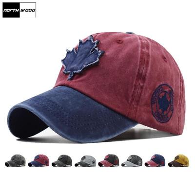 Northwood CANADA Maple Leaf Baseball Caps for Men Women Snapbacks Hat Sun Dad Hats Men Trucker Caps