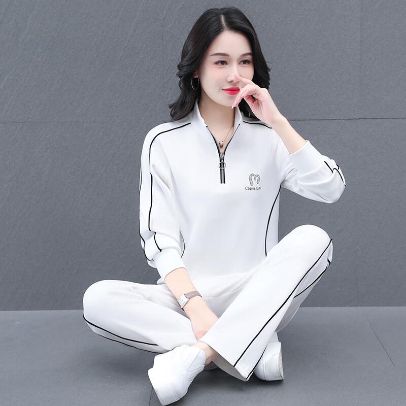 JOHLIN DREAM Women s Long Sleeve Sweatshirt & Pants Set 4XL