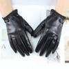 Leather Driving Fashion Driver Gloves Women's Thin Unlined Perforated Hollow Style Short Spring and Autumn Cycling Gloves