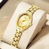 Top Brands Luxury Quartz Wristwatches Fashion Elegant Watches For Women Stainless Steel Strap Watch