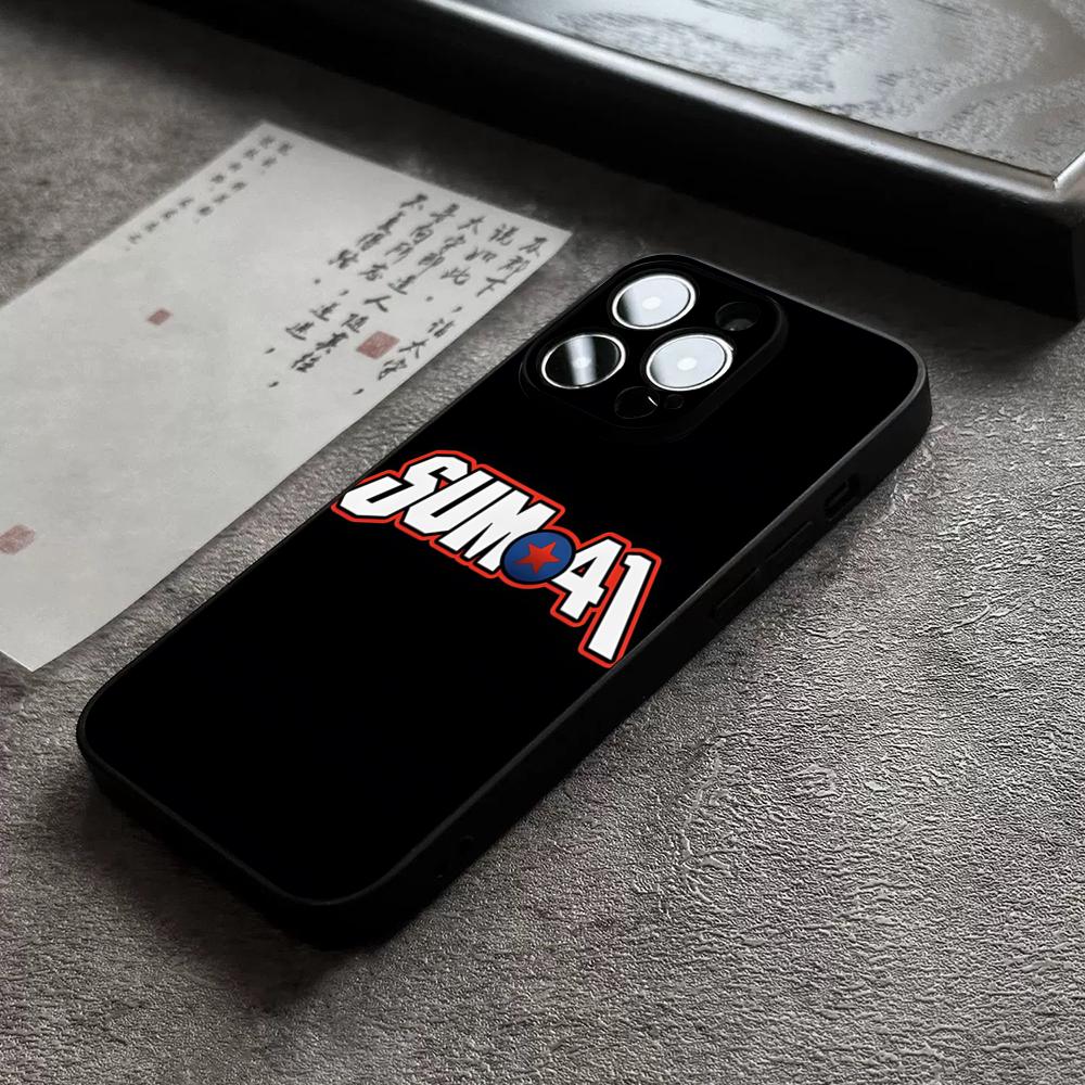 Hot Band S-sUM 41 Phone Case For 17 Pro Max For Iphone 14 16 Pro Max 12 15 11 13 Pro Xr X Xs 8 7 Plus Back Cover