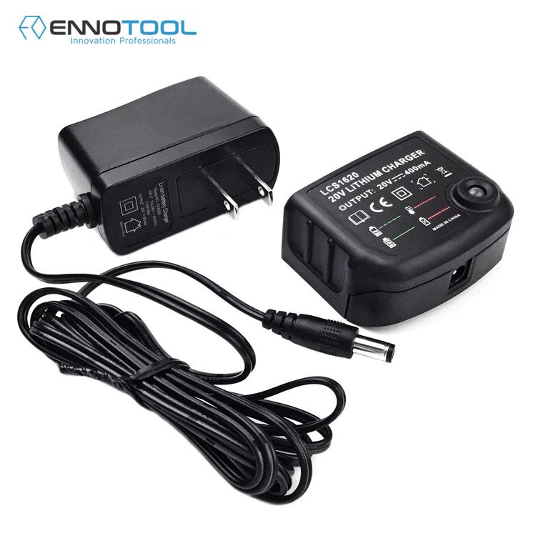Compatible 20V Adapter and Charger for Black+Decker LCS1620 Lithium Battery Pack
