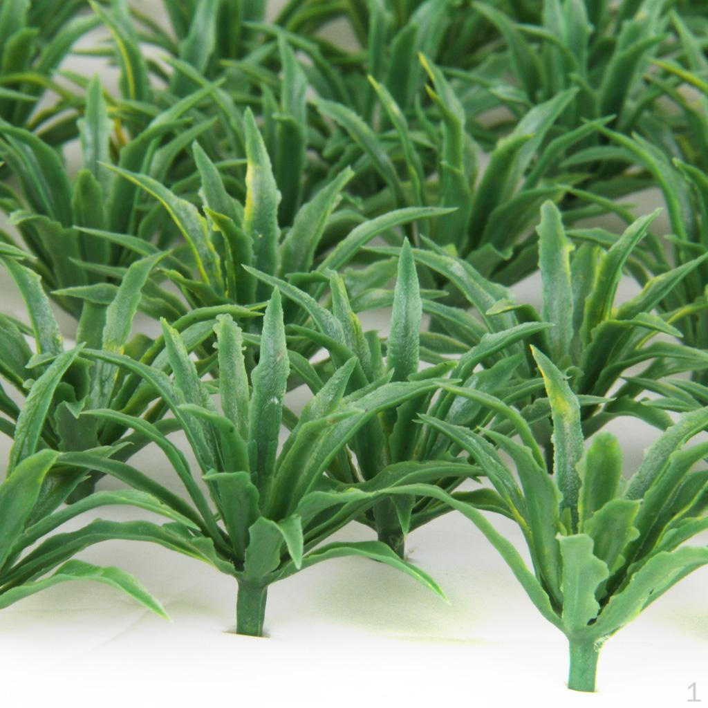 50pcs Green Scenery Landscape Model Grass 1:1:200