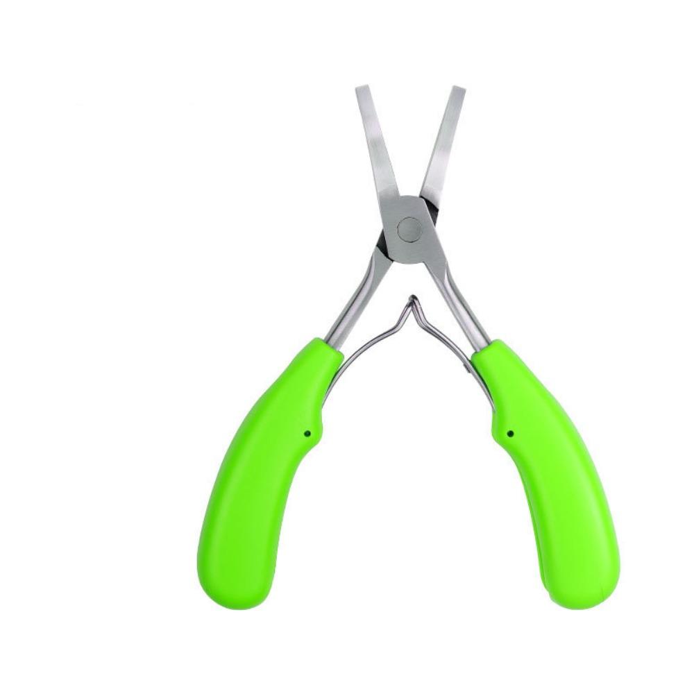 Plastic Handle Fishing Pliers Stainless Steel Scissor Hook Removers New Bait Line Cutter  Outdoor