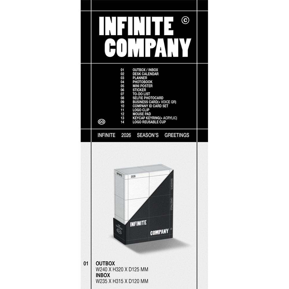 [Pre-order] INFINITE - 2026 Seasons Greetings