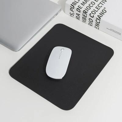 Liten Svart Gummimatte for Gaming Esports & Kontor & Hjemmebruk Universell Sklisikker 5 Farger Musematte for Datamaskin Bærbare Datamaskiner