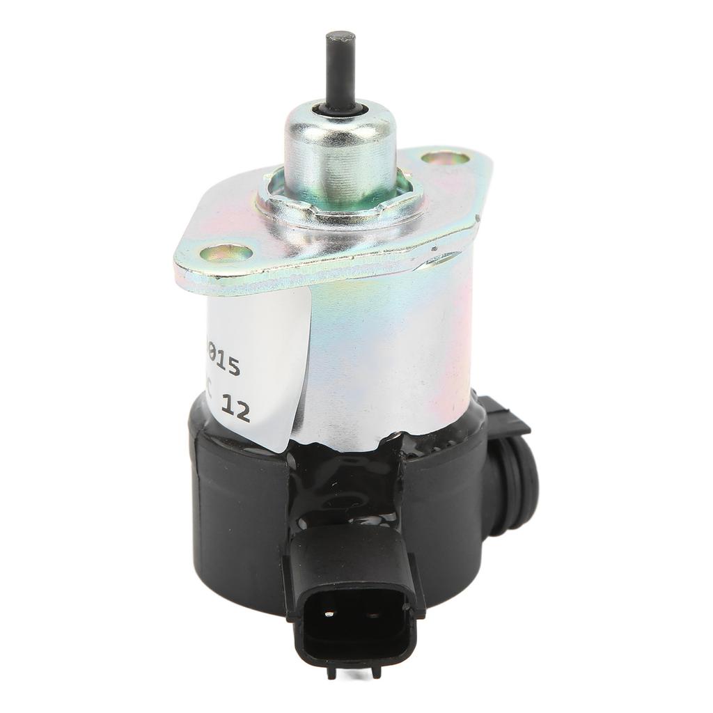 Fuel Shut Off Solenoid 12VDC 17208‑60015 Aluminum Alloy for KUBOTA ENGINES D905 D1005 D1105 V1305 V1505 ETC