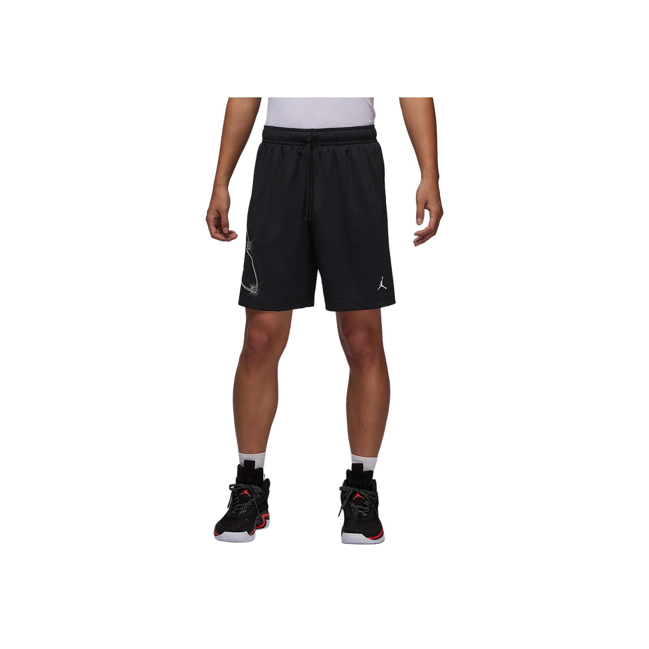 Jordan Sport Dri-FIT Schnelltrocknend Atmungsaktiv Bequem Stilvoll Shorts Herren Shorts Schwarz Weiß HF9944-010 M black