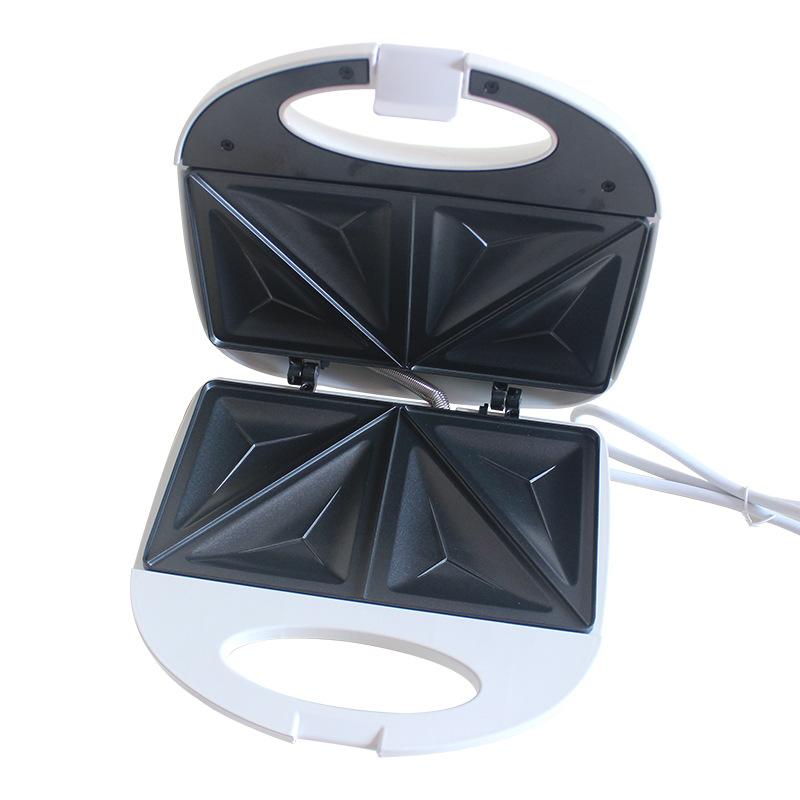 220V Electric Sandwich Maker 750W Fast Heating Breakfast Machine Waffle Maker Break Toaster Multifunction Pancake Baking Machine