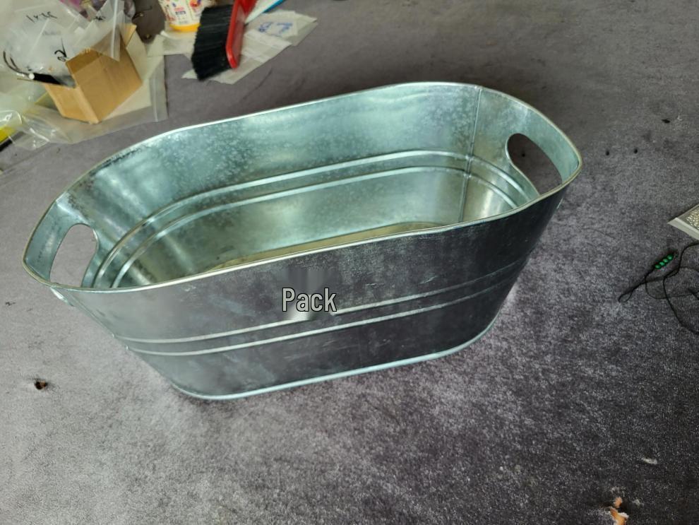 Großer Eisbehälter für Wein, Champagner und Bier