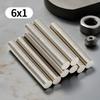 6X1MM imans Round Refrigerator magnets for Office Whiteboard Suitable Tools Home Workplace, Etc 6*1