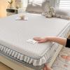 Summer Cool Ice Silk Lace Mat Set: Bean Ice Mat, Bed Sheet, and Mattress Protector with Free Shipping.