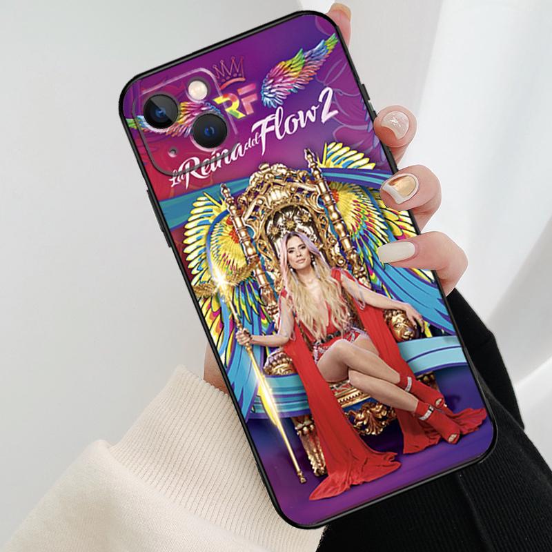 The Queen of Flow Phone Case For iPhone 11 12 13 14 15 16 Pro XS Max Mini Cover For iPhone X XR Plus Back Case
