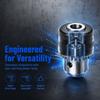 1/2-20UNF Thread Keyed Drill Chuck 1.5-13mm Capacity Three Jaw Drill Chuck  Fixing Drilling
