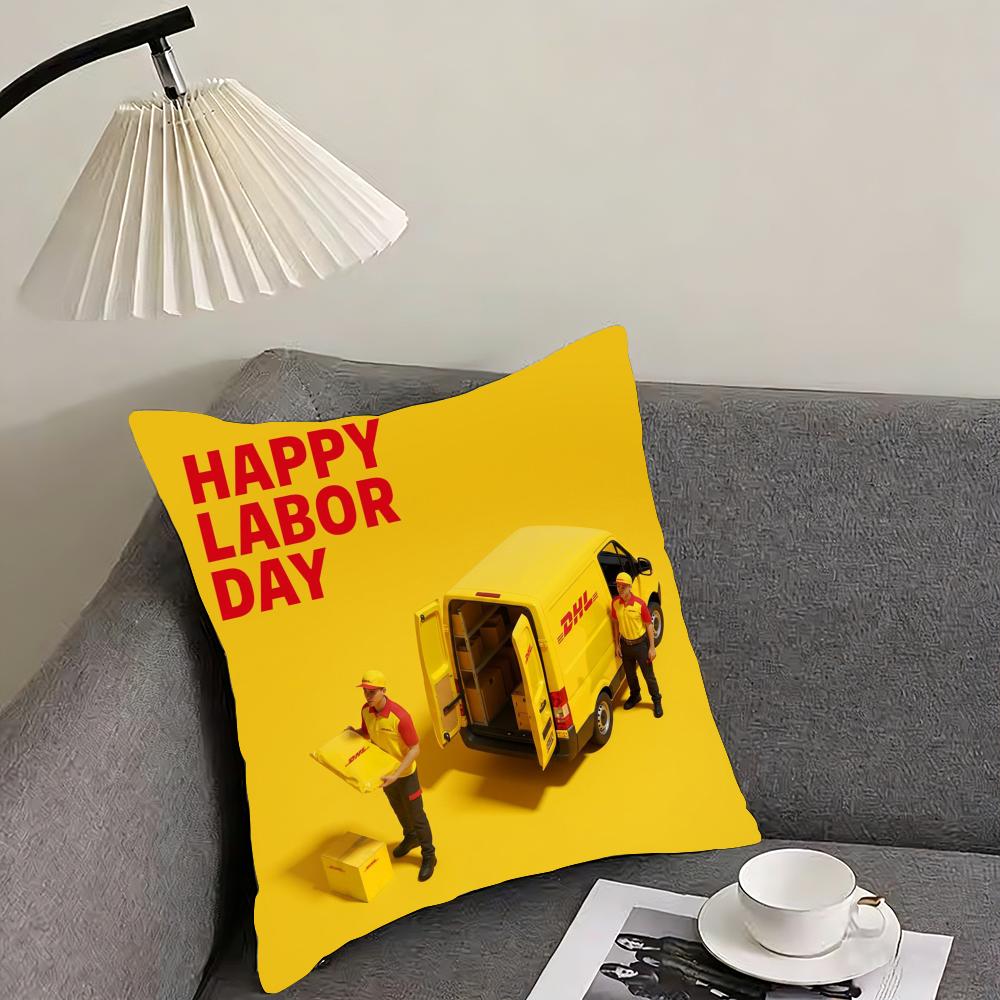 Classic DDHL Cushion Cover Elegant Comfort Pillowcase Sofa Bed Doublesided Printed Invisible Zipper Home Decor