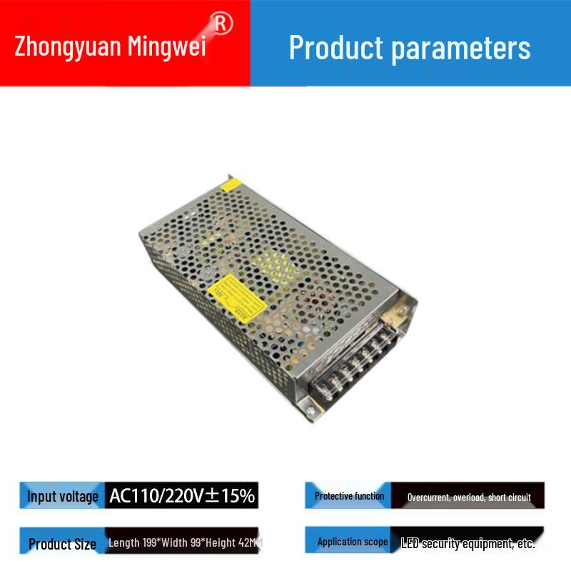 AC/DC Switching Power Supply 220V/110V to 5V/12V/24V/36V/48V, 50W/60W/400W/500W/1000W/2000W