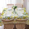 Summer Fruit Lemon Waterproof Tablecloth Holiday Party Decoration Rectangular Table Cloth Dining Table Cover Kitchen Decor