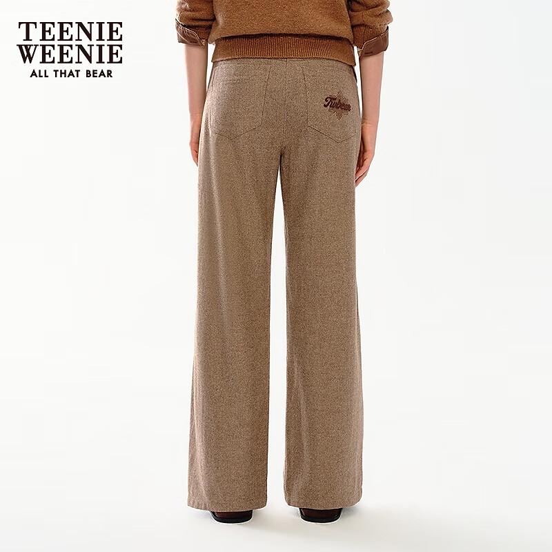 Teenie Weenie Bear Women's Relaxed Straight-Leg Casual Pants