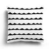 Modern Home Living Room Decorative Pillowcase Cushion Cover Nordic Black White Simple Zipper Pillowcase