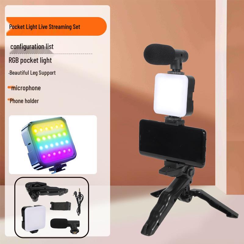 Multifunctional Selfie Pocket Light for Mobile Photography and Leg Beauty Enhancement