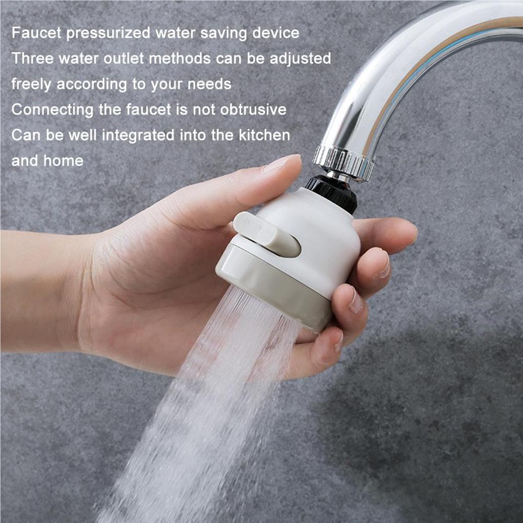Kitchen Mini Faucet Aerator Saving Nozzle Multipurpose 3 Mode Sprayer Household Kitchen Gadgets Wide Application