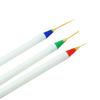 3 pièces/ensemble Nail Art Fine Liner Design détail décor peinture dessin stylo bricolage brosse